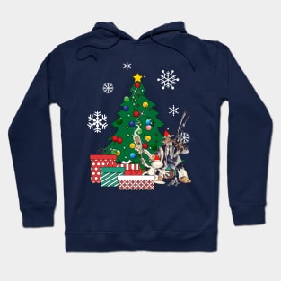 Sam And Max Around The Christmas Tree Hoodie